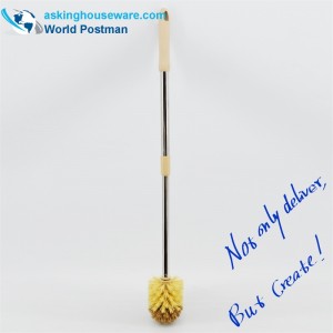 Четка за тоалетна чиния Akbrand еластична тръба от неръждаема стомана