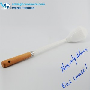 Мека тоалетна четка за почистване на тоалетна чиния Akbrand с устройство за изсушаване