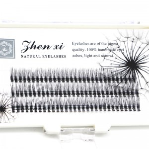 Фабрична цена Корейска коприна обемно удължаване на мигли 0,07 мм предварително раздута