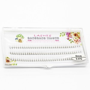 Директно фабрично J / B / C / D / L на едро индивидуални разширения за мигли