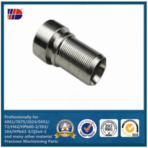 CNC обработва метални прецизни части Високоточна метална част