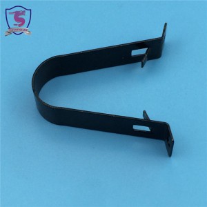 OEM метален щампован плосък пружинен стоманен меден клипс