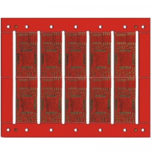 4 слойна високочестотна HDI хибридна PCB Vias, пълна със смола