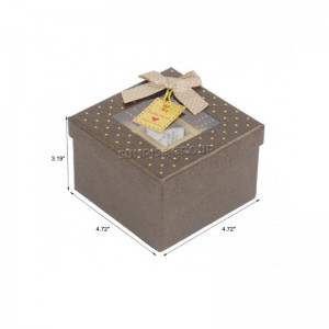 По поръчка ръчно изработена луксозна правоъгълна опаковка Твърда хартия Макарунова кутия за шоколад