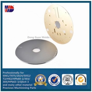 cnc фабрика Персонализирани централни машини с ЦПУ, алуминиеви части с пясъкоструен анодизиран