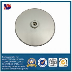 cnc фабрика Персонализирани централни машини с ЦПУ, алуминиеви части с пясъкоструен анодизиран