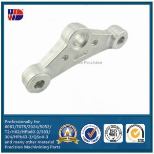 прецизно струговане с фрезоване с фалшиво струговане фабрично Персонализирани метални части за перална машина с ЦПУ