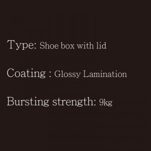 Кутия за обувки с капак тип2