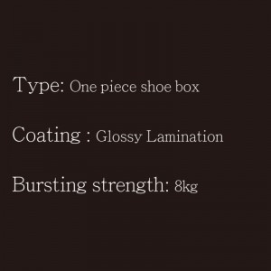 Кутия за обувки една част тип4