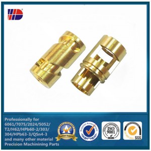 cnc фрезоване точност обработка месингови части