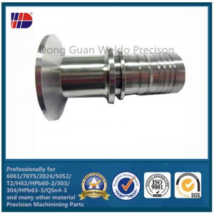 OEM машинни метални аксесоари персонализирани части от безцветна стомана cnc обработка