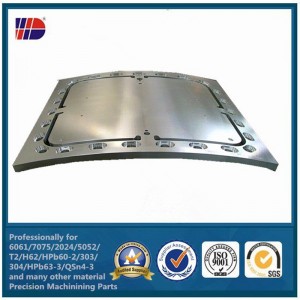 алуминиев лист с обработка с фрезоване с CNC обработка