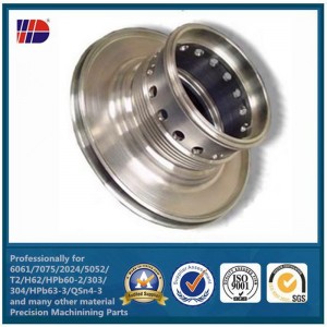 Високо прецизна обработка на части от неръждаема стомана с ЦПУ