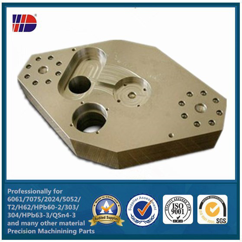 Високоточна CNC алуминиева стомана, метална метална част