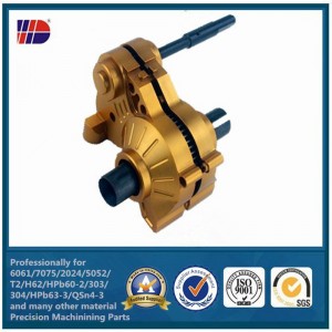 Фрезоване на медни стругови продукти с висока точност с CNC обработка