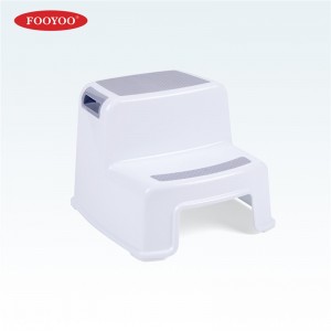Нови детски деца Безопасност Първа двойна стъпка табуретка срещу хлъзгане, стабилна