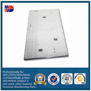 Големи размери алуминиева плоча добра Край cnc Обработка на части Производствена услуга