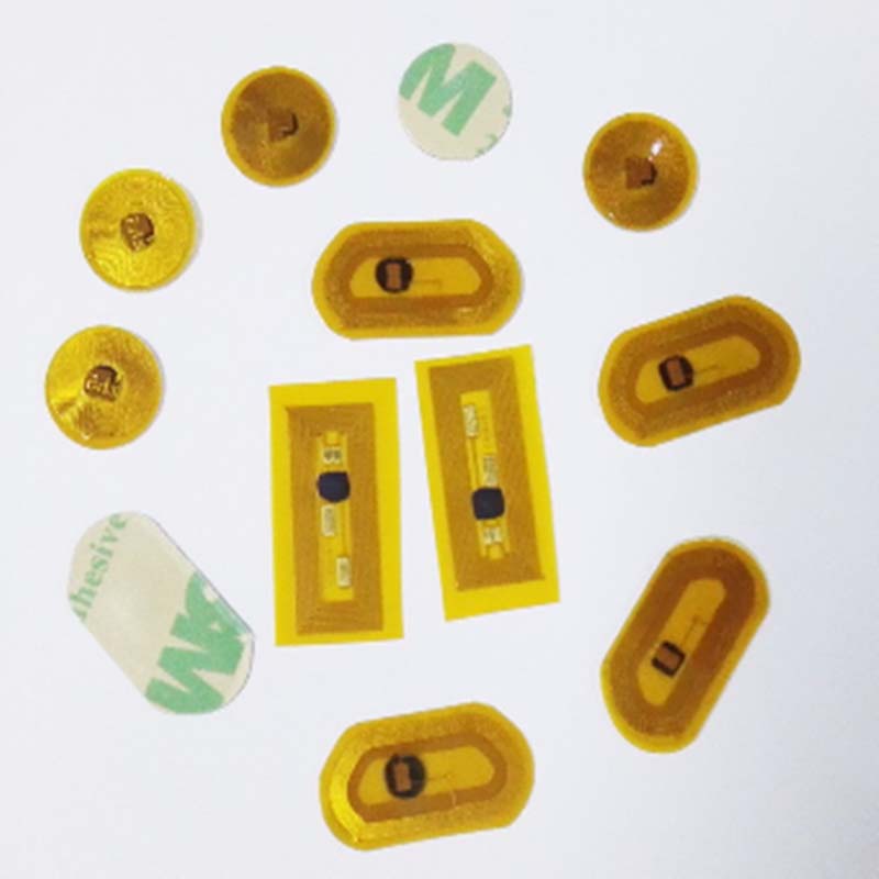 Безплатни проби по поръчка отпечатани мини 9 мм програмируеми hf iso14443a rfid писани fpc печатни платки гъвкава печатна схема малка инкрустация NFC маркер