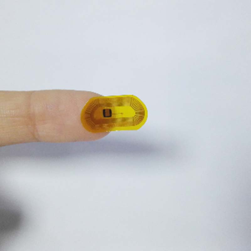 Безплатни проби по поръчка отпечатани мини 9 мм програмируеми hf iso14443a rfid писани fpc печатни платки гъвкава печатна схема малка инкрустация NFC маркер