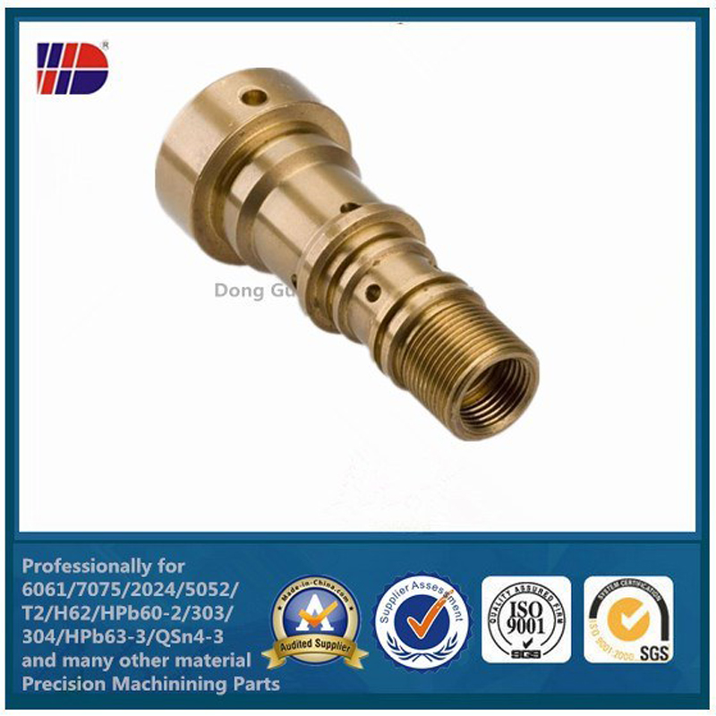 OEM CNC машинна винтова машина резервни месингови части