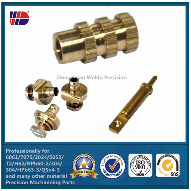 OEM CNC машинна винтова машина резервни месингови части