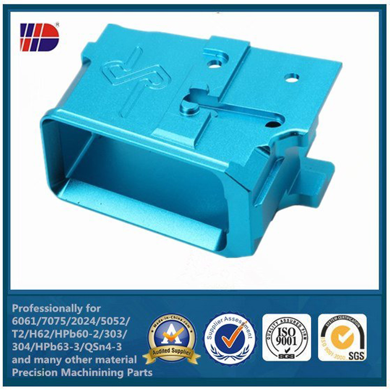OEM производител CNC струговане и фрезоване на алуминиеви резервни части с оцветяване анодизиране