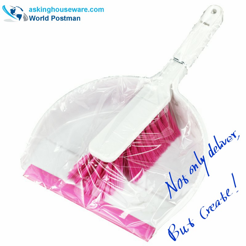 Метла за четка Akbrand Dustpan с дълга дръжка