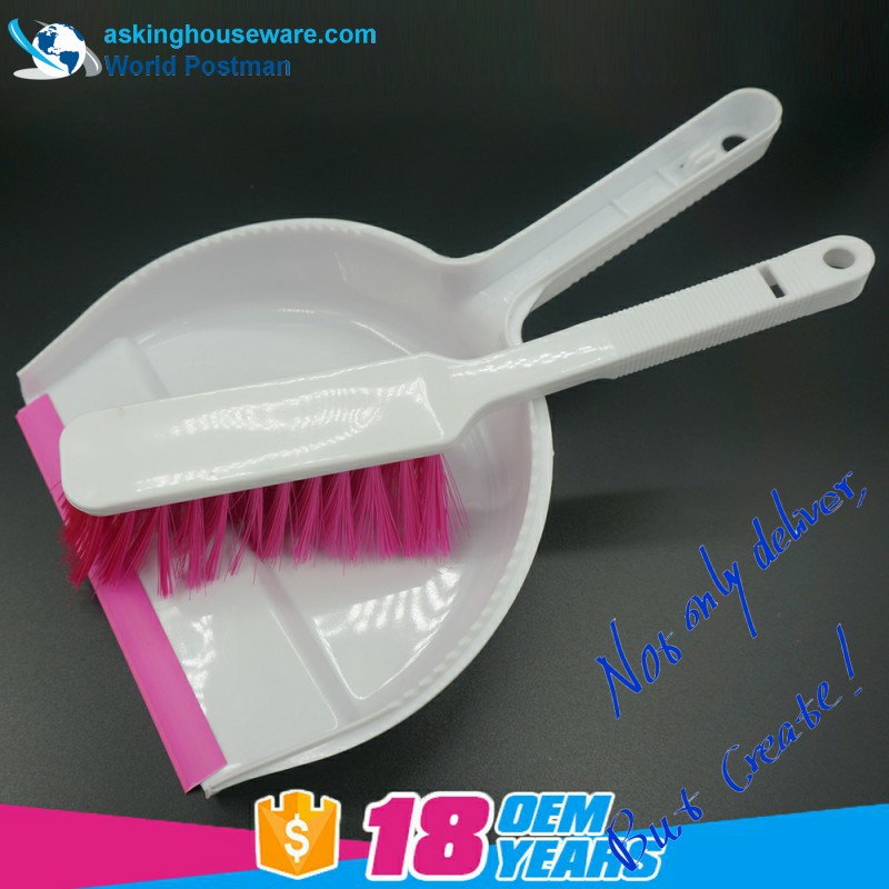 Метла за четка Akbrand Dustpan с дълга дръжка