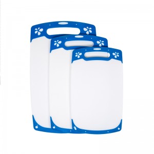 Уникален дизайн против подхлъзване на множество размери Пластмасов комплект кухненски дъски