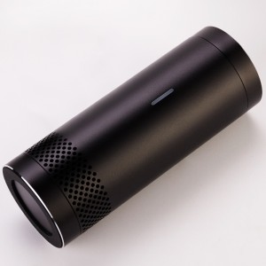 Пречиствател за въздух за автомобил USB захранва с функция за откриване на качеството на въздуха за премахване на дим / прах / мирис...