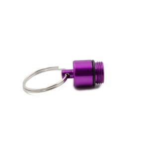 Алуминиева сплав за еднодневна кутия за таблетки с капсула с ключодържател