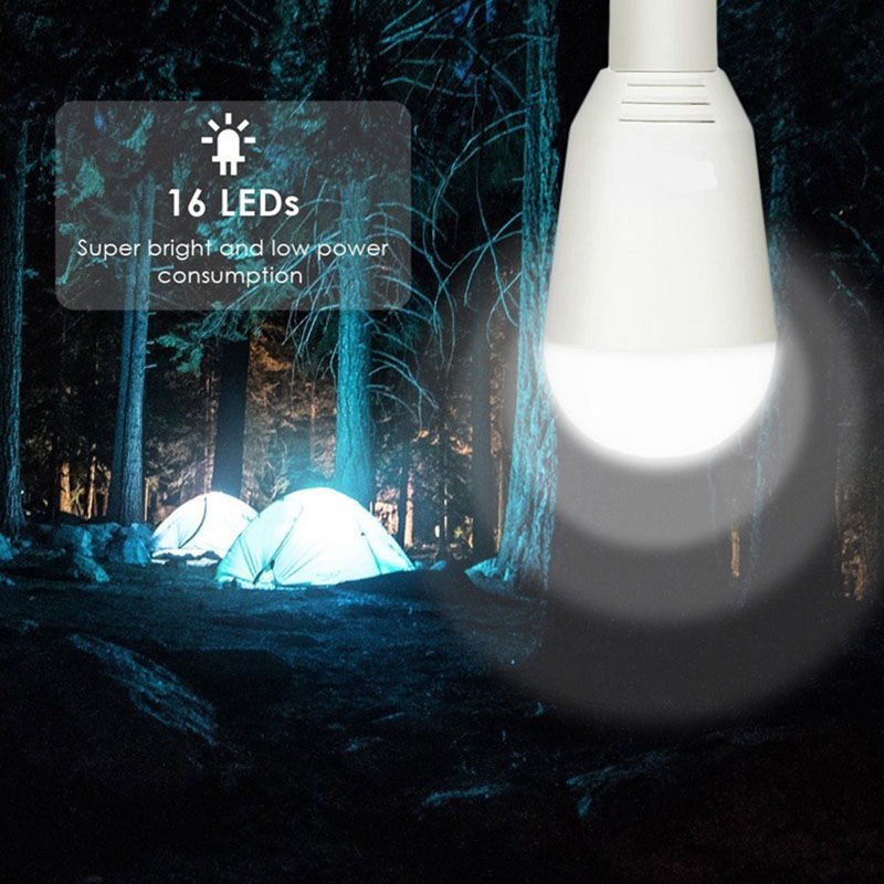 Слънчева LED крушка
