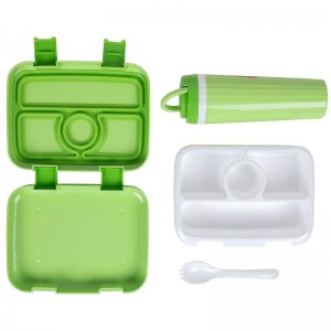 Детска кутия за обяд с 4 отделения Bento-Style