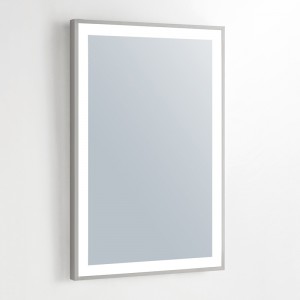 Луксозни светодиодни огледала за баня с осветление с осветление за ЕС и САЩ-ENE-AL-108