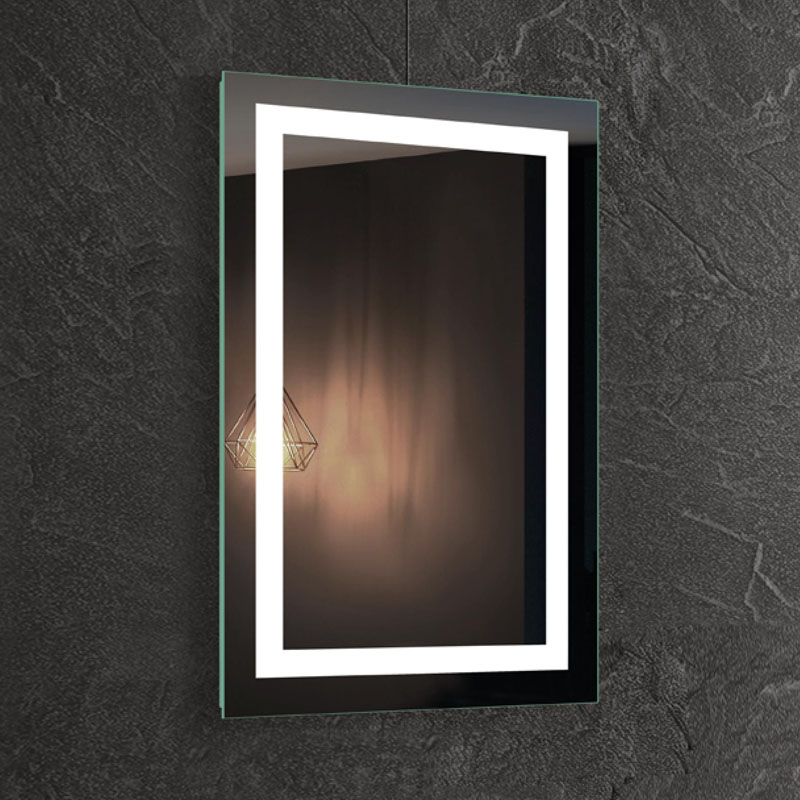 Луксозни светодиодни огледала за баня с осветление с осветление за ЕС и САЩ-ENE-AL-108