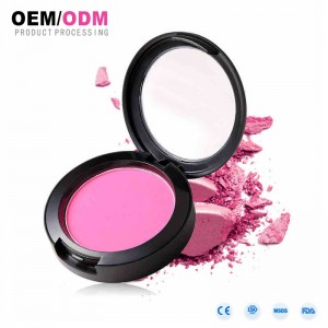 OEM Face Makeup частен етикет дълготрайна водоустойчива руж едноцветни матови картонени ружове
