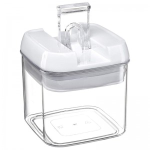 Комплект контейнери за съхранение на зърнени храни от 6 части BPA без пластмасови херметични храни