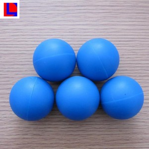 Евтина голяма плътна гумена топка, силиконова топка