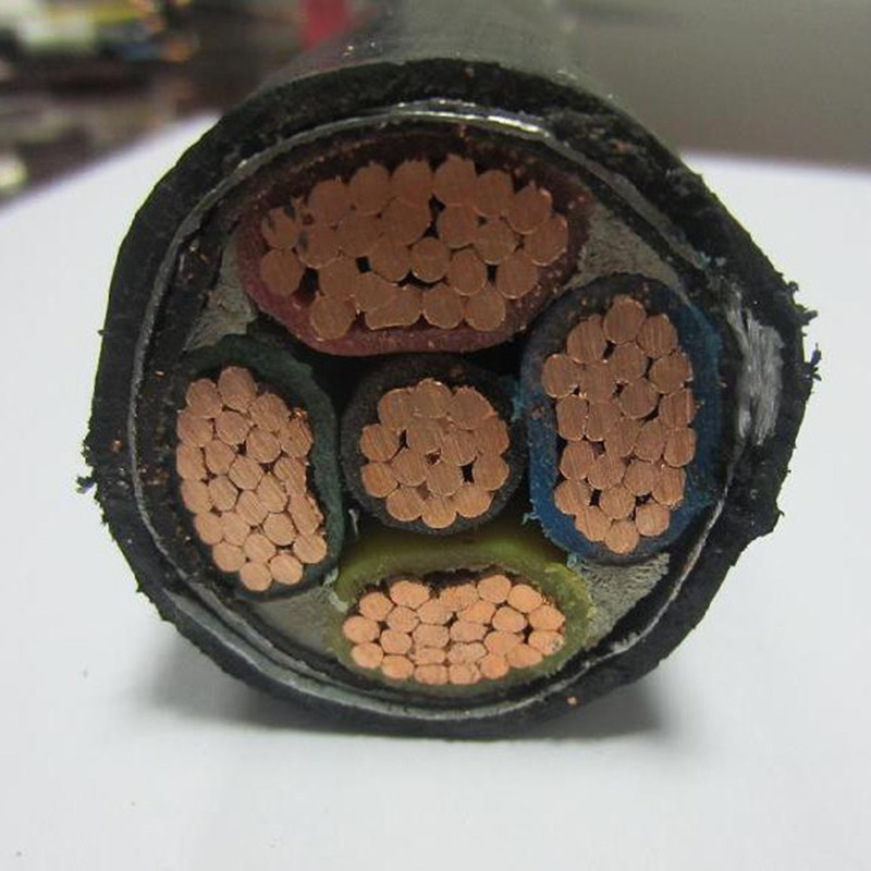 5-ядрен меден Xlpe многоядрен брониран кабел