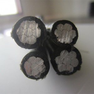 0.6 / 1kv надземен дуплекс триплекс четириъгълник услуга спад абка кабел