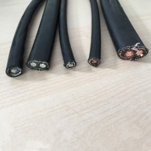 Електрически сплит концентричен кабел едножилен 8 / 2AWG, подземен кабел Xlpe