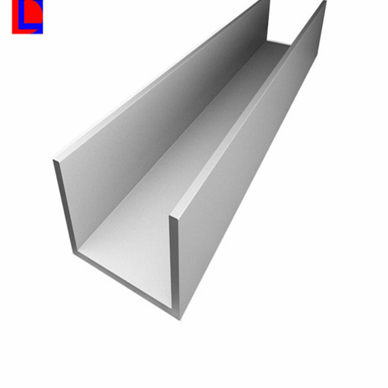 Анодизиран профил на екструдиране на повърхността u канал алуминий