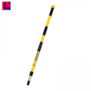 лек алуминиев прибиращ се телескопичен прът за дълъг полюс