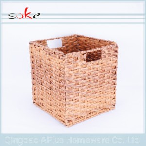 PE ратан изтъкани кошница за съхранение