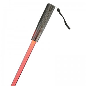 Екологичен материал Компактна дръжка LED вал прав чадър