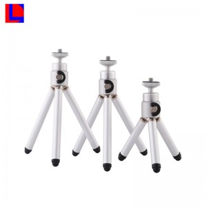 Лесен за пренасяне красив преносим телескопичен алуминиев статив JK с високо качество за камера и телефон