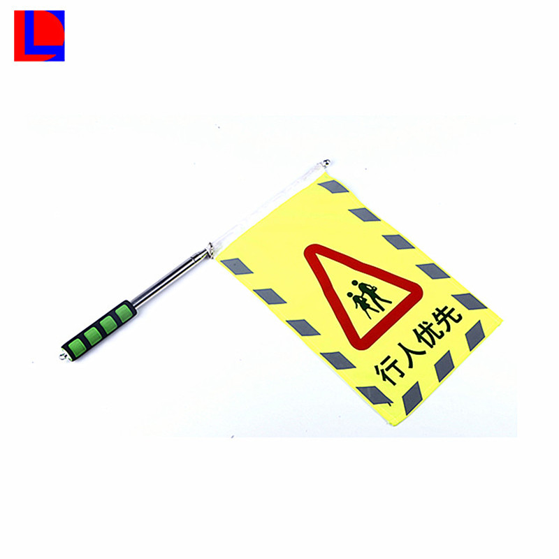 Лесно пренасяне на горещ предпазен алуминиев предупредителен флаг