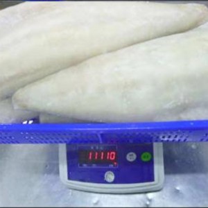 Замразени леко осолени филета от атлантически Saithe