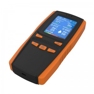 AirVisual Pro Монитор на качеството на въздуха Сравнете качеството на въздуха на закрито и на открито [PM2.5, CO2, AQI, температура, влажност] ...