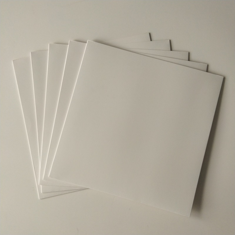 12 Бял цвят картон LP / капак за запис Без отвор